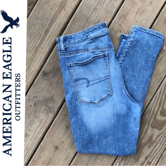 American Eagle Outfitters Denim - American Eagle Hi-Rise Jegging Skinny 14 SHORT